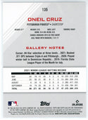 Oneil Cruz 2022 Topps Gallery Rookie Card #135