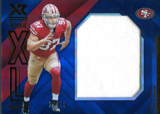 Nick Bosa 2019 Panini Xr XL Materials Rookie Jersey Card