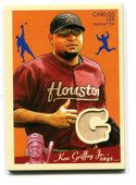 Carlos Lee 2008 Upper Deck Goudey Memorabilia #MCL Bat Card