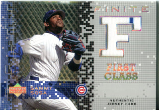 Sammy Sosa 2003 Upper Deck Game Worn Jersey Card