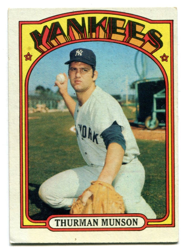 Thurman Munson 1972 Topps # 441 Card