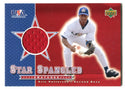 Eric Patterson Upper Deck USA Baseball Star Spangled Swatches Jersey Card SS-EP