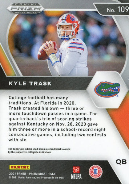 Kyle Trask 2021 Panini Prizm Rookie Card Hollywood Collectibles