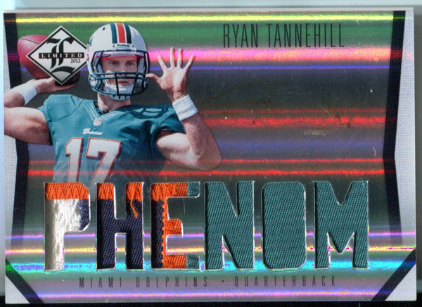 Ryan Tannehill Autographed 2012 Panini Limited Rookie Jersey Card
