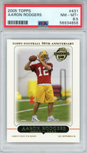 Aaron Rodgers 2005 Topps Rookie Card #431 (PSA)