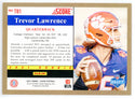 Trevor Lawrence 2021 Panini Score Rookie Card #TB1