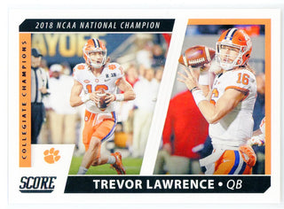 Trevor Lawrence 2021 Panini Score Rookie Card #CC10