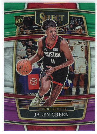 Jalen Green - Houston Rockets 2021-22 Panini Prizm RC Rookie #306 –