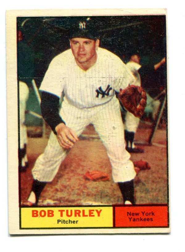 Bob Turley 1961 Topps #40 Card