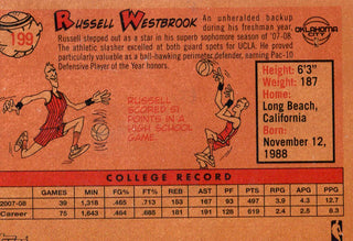Russell Westbrook 2008 Topps Rookie Card