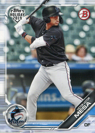Victor Victor Mesa 2019 Topps Holiday Bowman Rookie Card