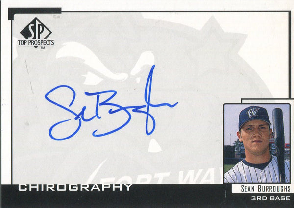 Sean Burroughs 1999 SP Autographed Card
