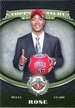 Derrick Rose 2008 Topps Treasury Rookie Card