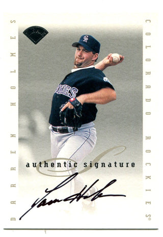Leaf Darren Holmes Authentic Signature 1996