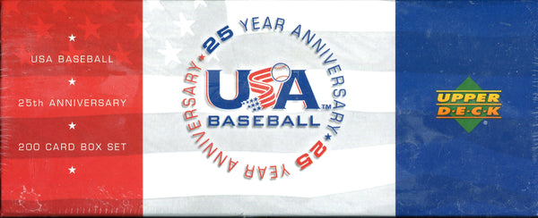2004 USA Baseball Upper Deck 200 Card Box