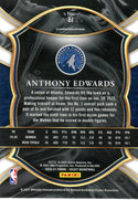 Anthony Edwards 2020 Panini Select Concourse Rookie Card #61