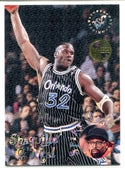 Shaquille O'Neal 1996-97 Topps Stadium Club Spike Says Member Only Card #889