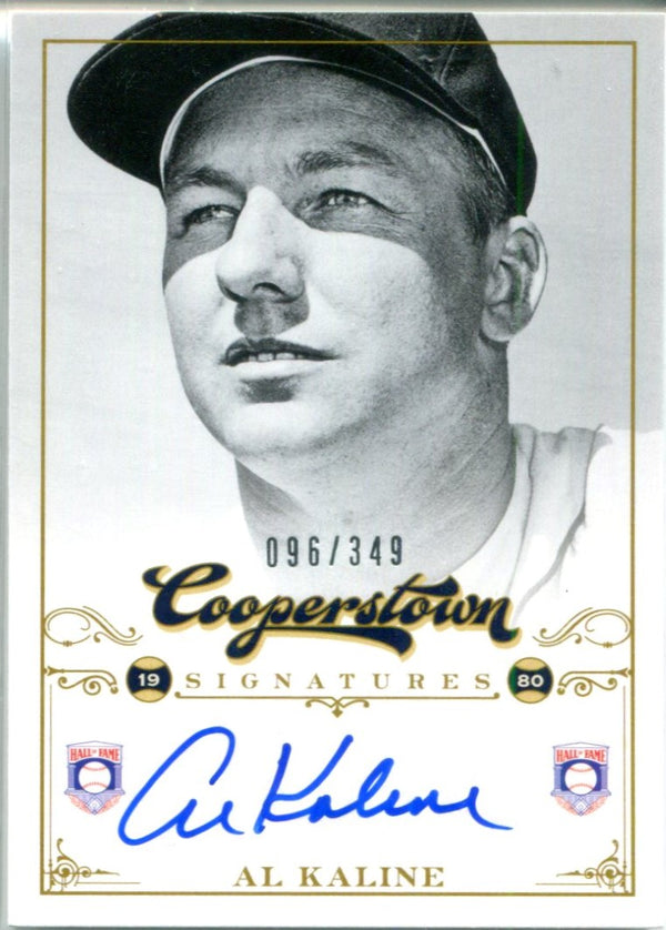 Al Kaline Autographed Topps Card #96/349