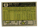 Bob Turley 1961 Topps #40 Card