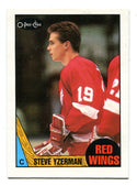 Steve Yzerman Topps 1987 #56 Card