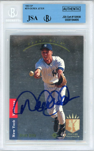 Derek Jeter Signed Star Squad Rookie Card 85/250 Early Jeter Auto Bgs 10  Auto