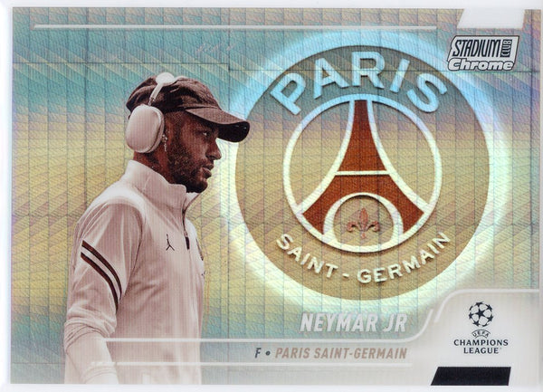 Neymar Jr. 2022 Topps Stadium Club Chrome Card #100