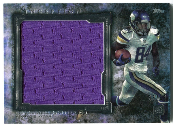 Cordarrelle Patterson 2013 Topps Inception Jumbo Jersey Relic Rookie Card