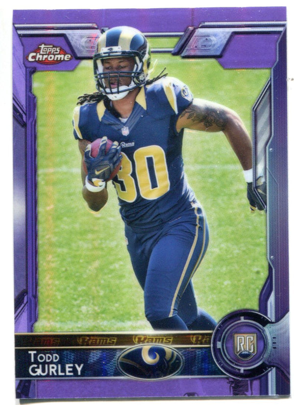 Todd Gurley 2015 Topps Chrome Rookie Card