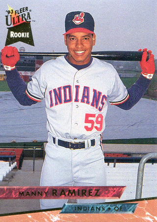 Manny Ramirez 1993 Fleer Ultra Rookie Card