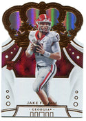 Jake Fromm 2020 Panini Chronicles Draft Picks Crown Royale Rookie Card