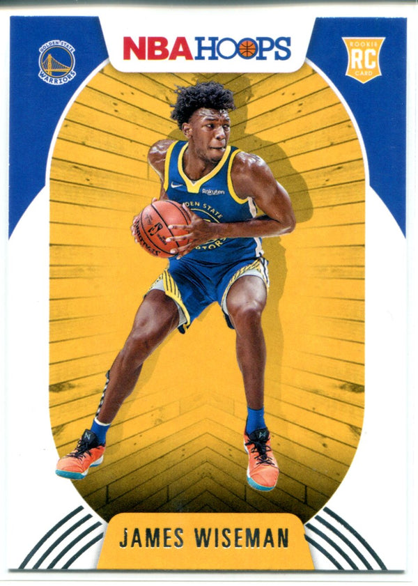 James Wiseman 2020-21 Panini NBA Hoops Rookie Card #205