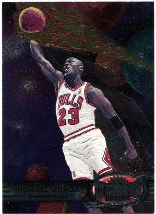 Michael Jordan 1997 Fleer Metal Universe Card #23