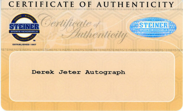 Derek Jeter Autographed 1993 Upper Deck Sp Rookie Card #243 (BGS)