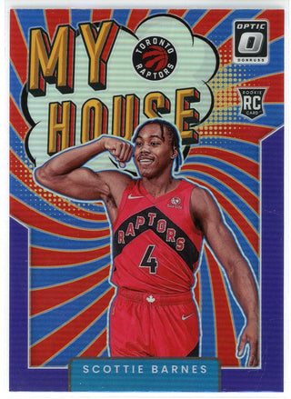 Scottie Barnes Toronto Raptors Fanatics Exclusive Parallel Panini Instant  Barnes Closes Out ROY Campaign With A Playoff-Best 18 Points Single Rookie  Trading Card - Limited Edition of 99