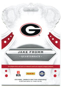 Jake Fromm 2020 Panini Chronicles Draft Picks Crown Royale Rookie Card