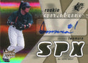 Akinori Iwamura 2007 SP Autographed Rookie Card