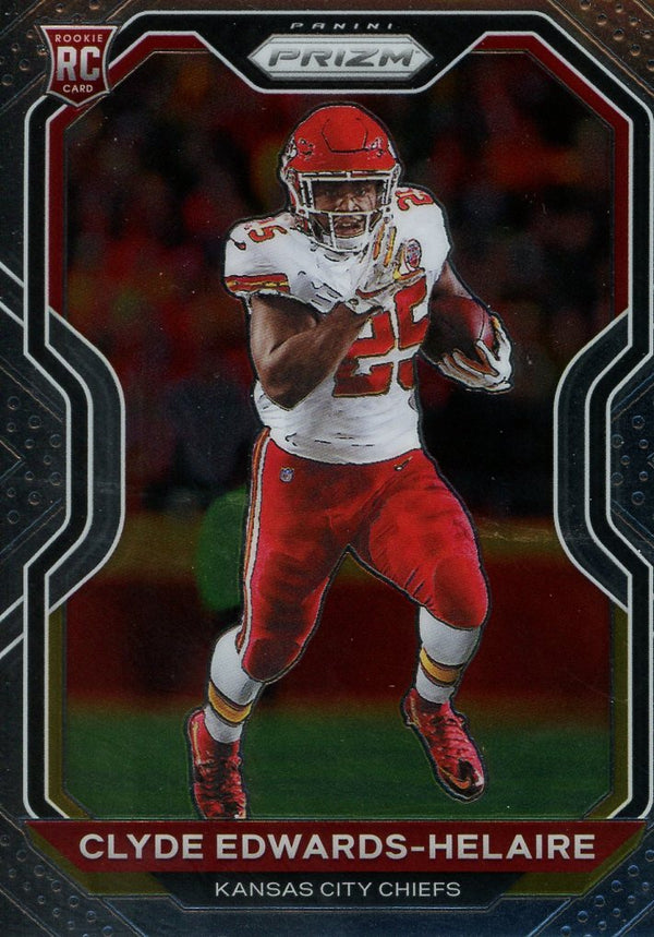 Clyde Edwards-Helaire 2020 Panini Prizm Rookie Card