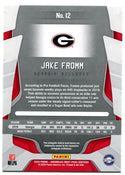 Jake Fromm 2020 Panini Chronicles Draft Picks Certified Rookie Card