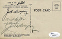 Jack Dempsey Autographed Post Card (JSA)