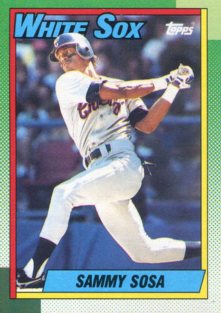 Sammy Sosa 1990 Topps Rookie Card