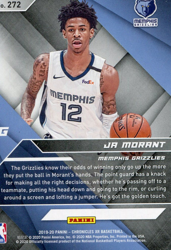 Ja Morant 2020 Panini Rookie Card