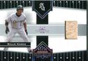 Willie Harris 2005 Donruss Game Used Bat Card