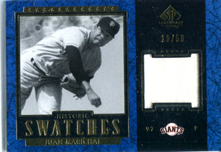 Juan Marichal 2003 Upper Deck SP Authentic Patch Card #18/50