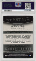 Courtney Hawkins Autographed 2013 Bowman Sterling Rookie Card (PSA Auto 10)