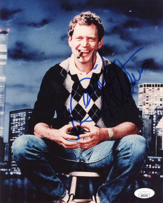 David Letterman Autographed 8x10 Photo (JSA)