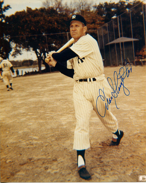 Enos Slaughter Autographed 8x10 Photo