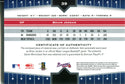 Brian Jordan 2005 Donruss Game Used Jersey Card