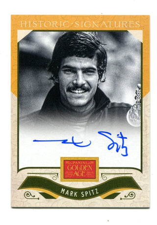 Mark Spitz 2012 Panini Golden Age Historic Signatures Autographed Card #MS