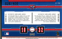 Vernon Wells and Roy Halladay 2003 Playoff Game Worn Jersey Card 26/400