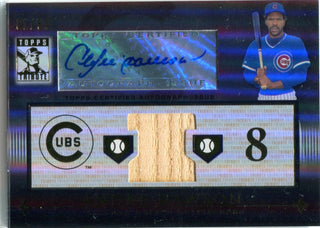 Andre Dawson 2010 Topps Game-Used Bat/Autographed Card #31/50